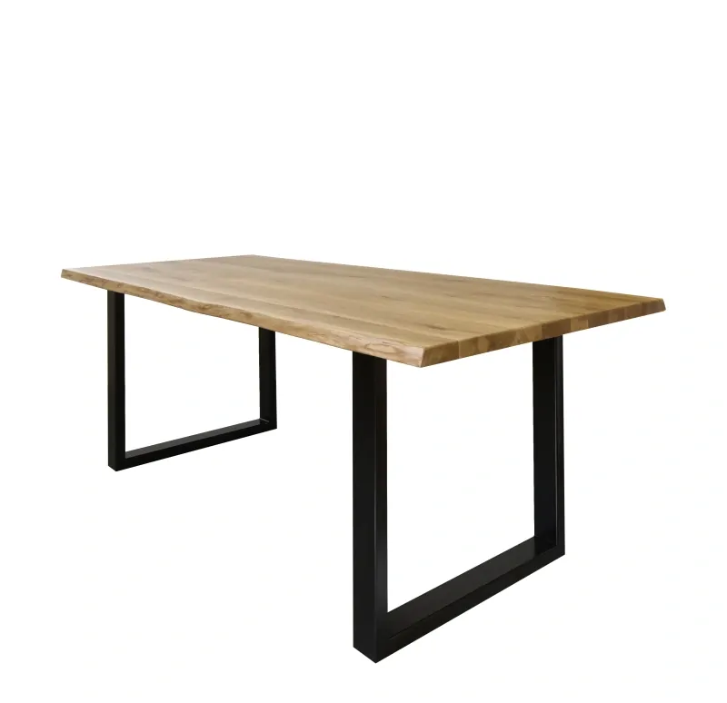 Dubové stoly s kovem